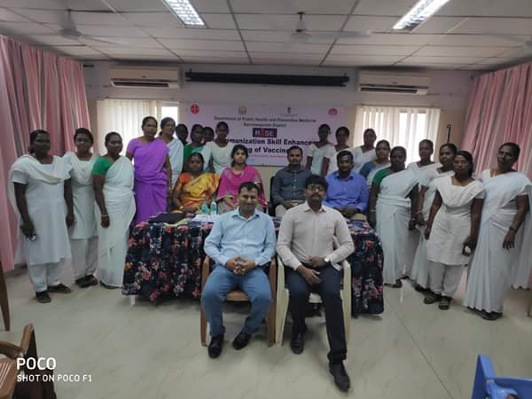 Dr. Rajat Garg, Program Manager, RISE after an orientation session at Kancheepuram,TN